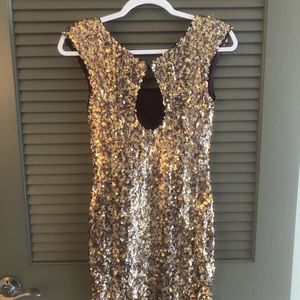 Radiant AQUA Dress (Purchased @ Bloomies) Size 2✨HOLIDAY READY✨